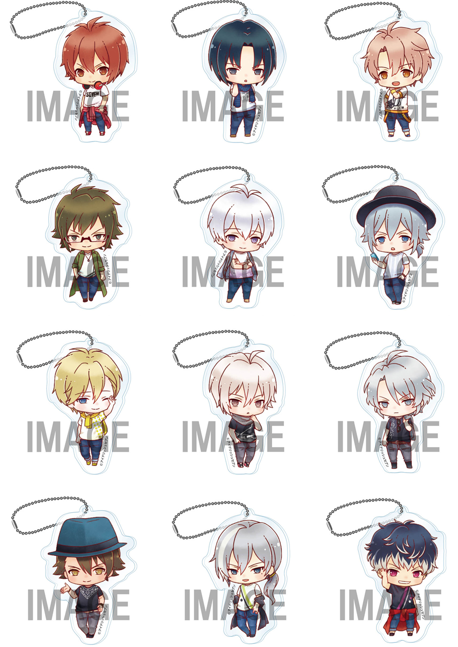 ちりめん風バッジ ［全9種］