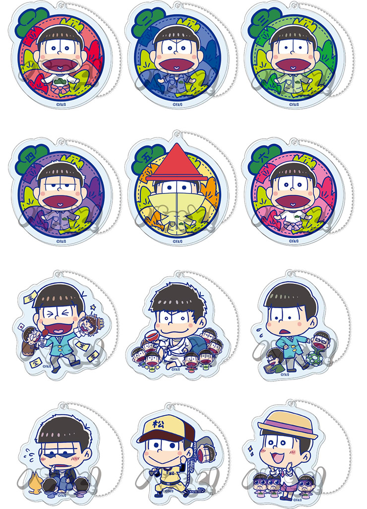 アクリルキーチェーン［全12種］